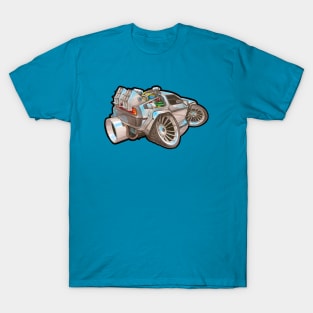 Delorean Time Machine T-Shirt